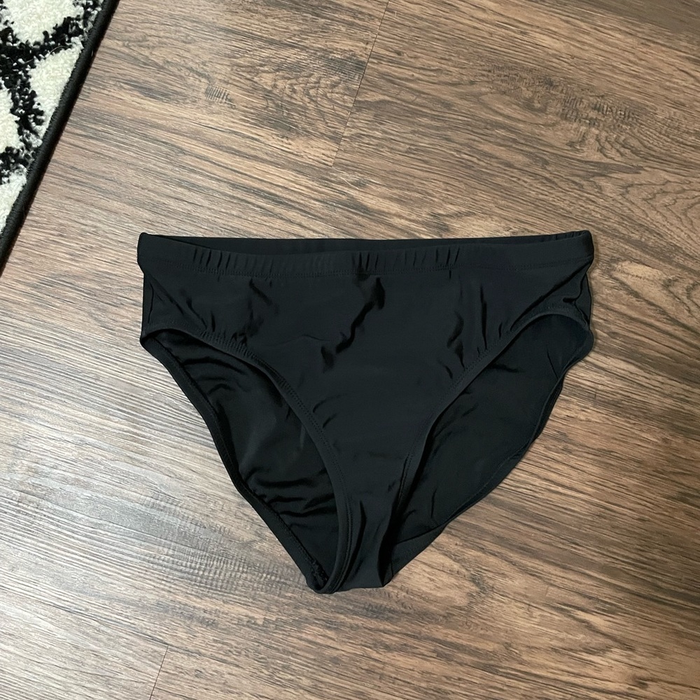 Black swim bottoms